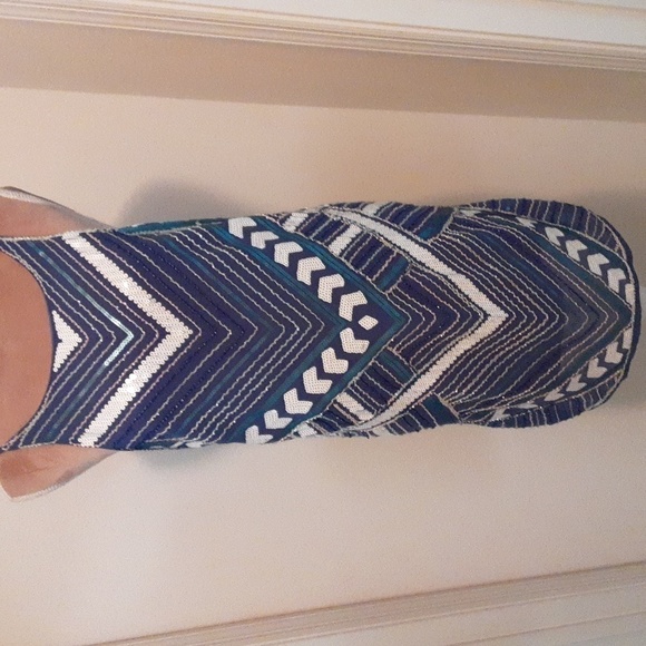Verty Sequined and Beaded Sleeveless Dress. Size M, NWOT - Picture 1 of 10